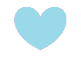 Gif animé coeur multicolor